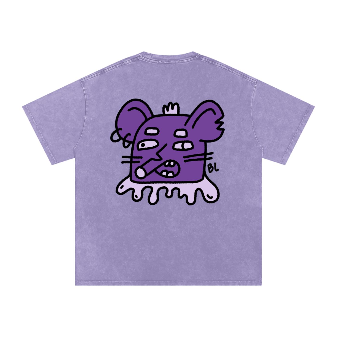 Rat Dork Mono Black - Oversize Vintage