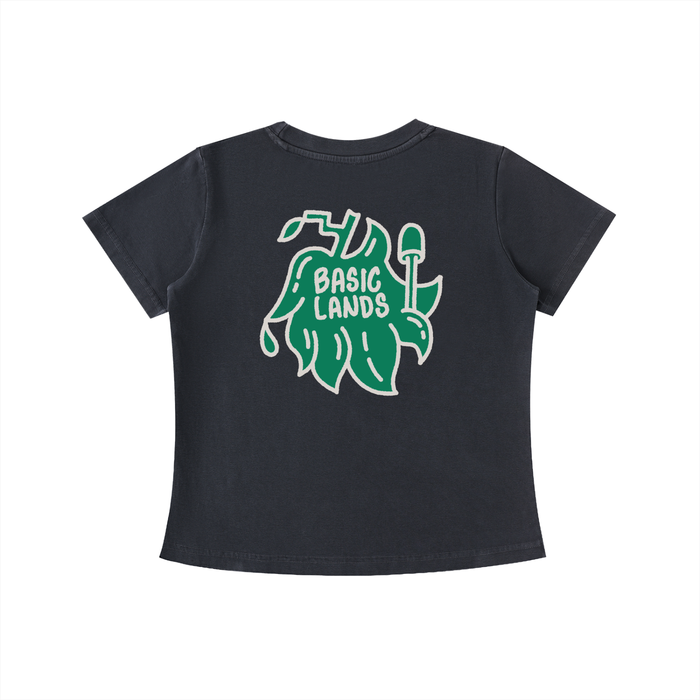 Forest Clump - Black - Slim Crop