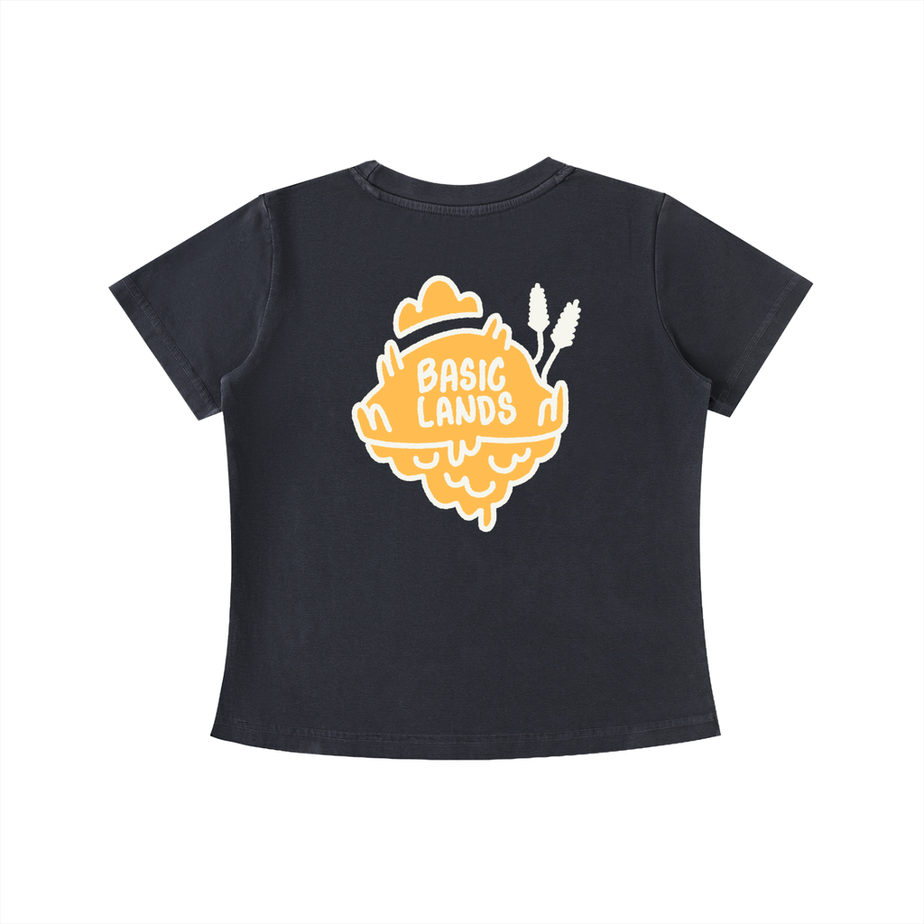 Plains Ol Dirt - Black - Slim Crop