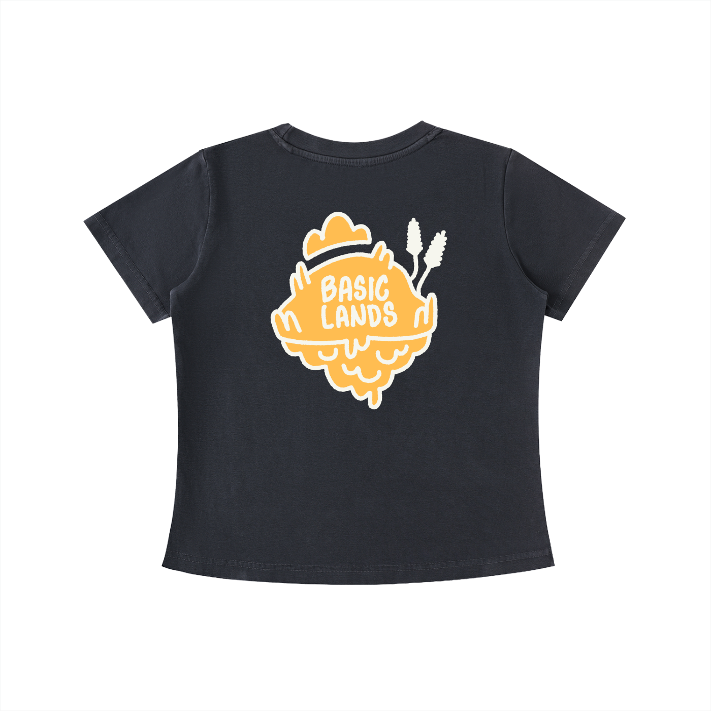 Plains Ol Dirt - Black - Slim Crop