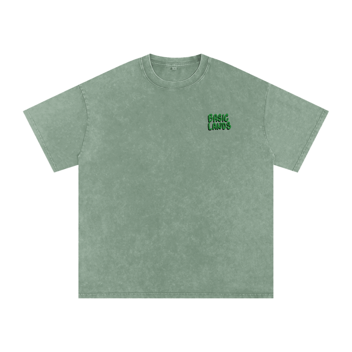 Fae Dork Mono Green - Oversize Vintage