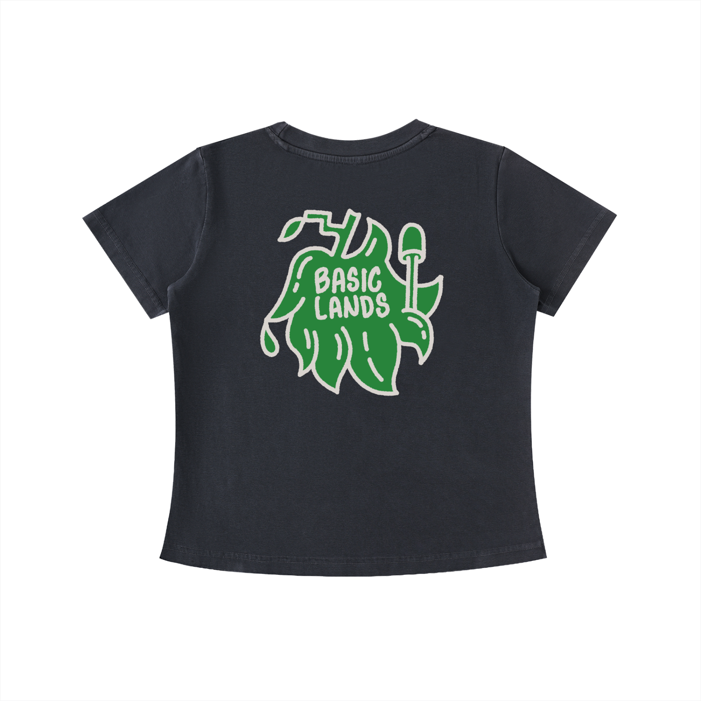 Forest Clump - Black - Slim Crop